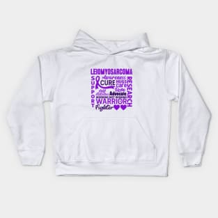 Leiomyosarcoma Awareness 2023 Kids Hoodie